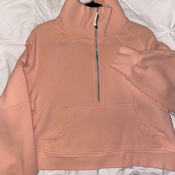 lululemon athletica Tops - Lululemon scuba funnel 1/2 zip